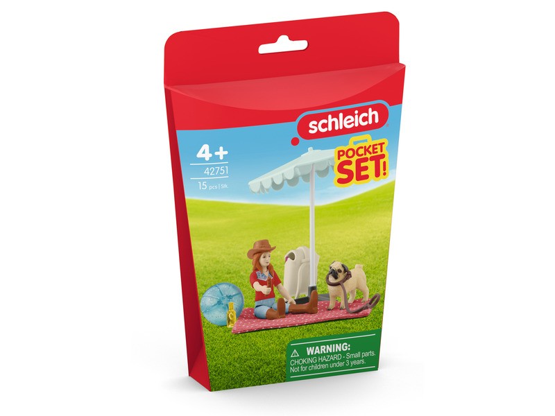 Schleich Horse Club - Kirándulás a Tóhoz játékszett