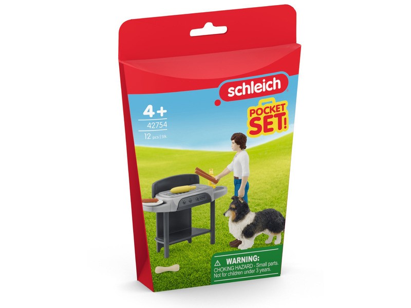Schleich Horse Club - Grillezés Tommal figurakészlet
