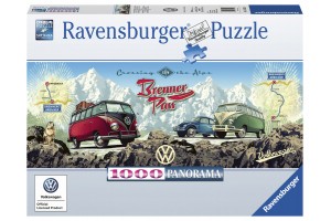 VW kisbuszok — 1000 db puzzle