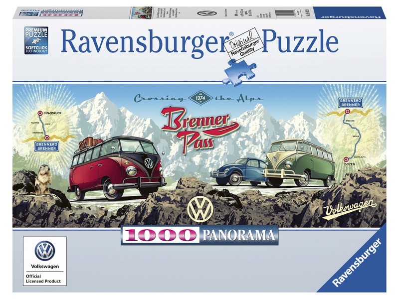 VW kisbuszok — 1000 db puzzle