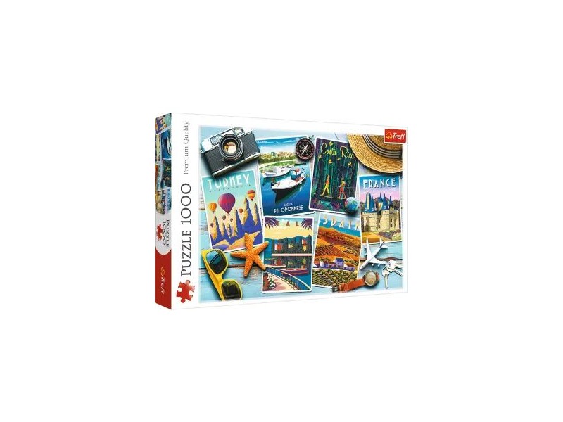 Trefl Utazás 1000 darabos puzzle - doboz