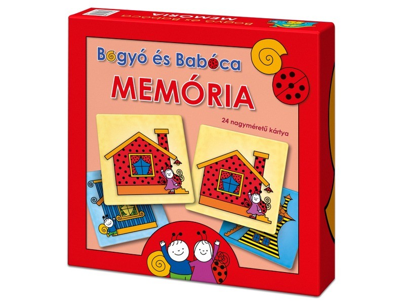 Bogyó és Babóca memóriajáték – párosító játék