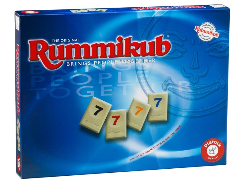 Rummikub számok társasjáték — családi logikai játék 7+