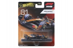 Hot Wheels F1 Oscar Piastri McLaren kisautó