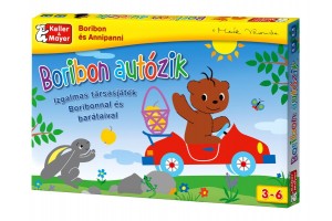 Boribon autózik társasjáték – Boribon és barátai az úton