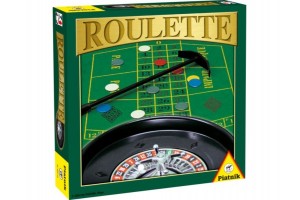 Gyerek rulett társasjáték, 27 cm átmérő
