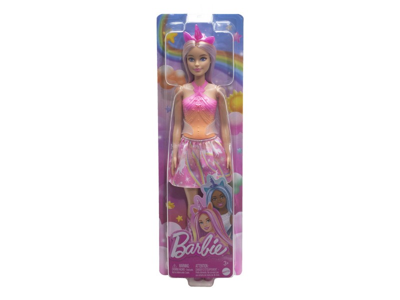 Barbie Dreamtopia unikornis baba 2024 - szivárványos