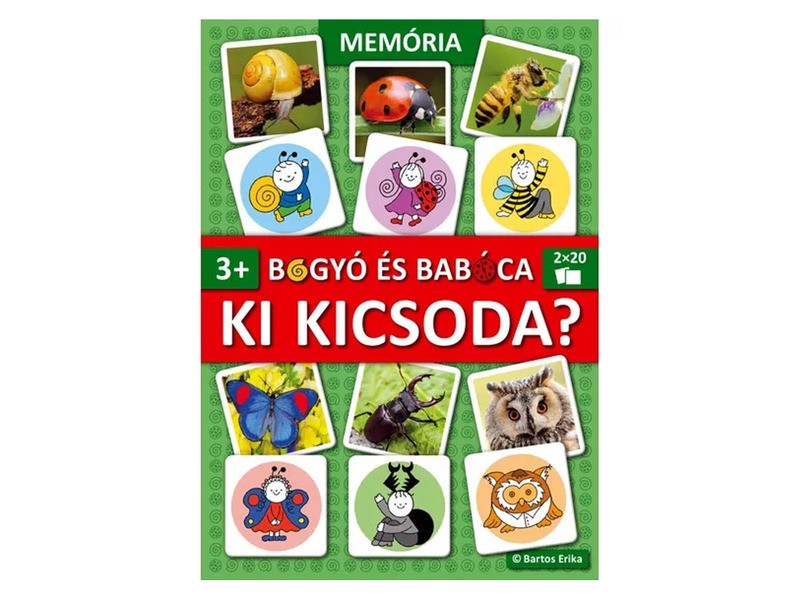 Bogyó és Babóca - Ki kicsoda? társasjáték borító