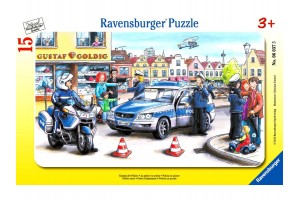 Puzzle 15 db - Rendőrök 060375