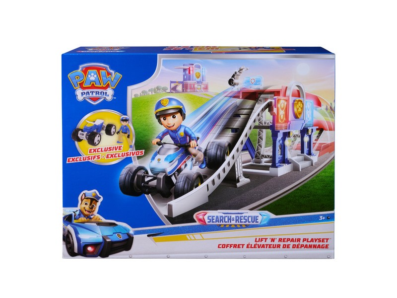 Mancs Őrjárat emelő szerelő szett - játék kép