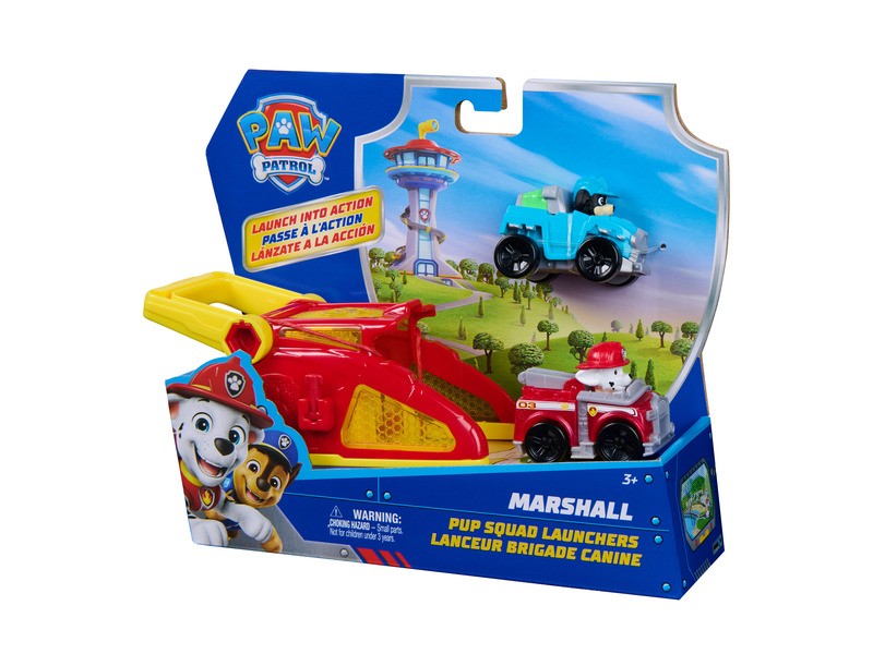 Mancs Őrjárat Marshall kilövő állomás játék