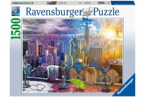 New York télen-nyáron - 1500 db Ravensburger