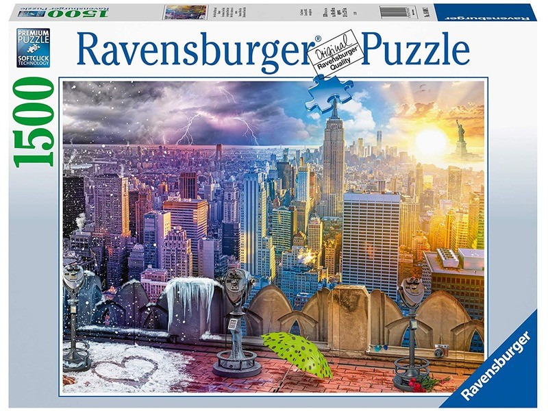 New York télen-nyáron - 1500 db Ravensburger