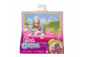Barbie Chelsea macis kabriója