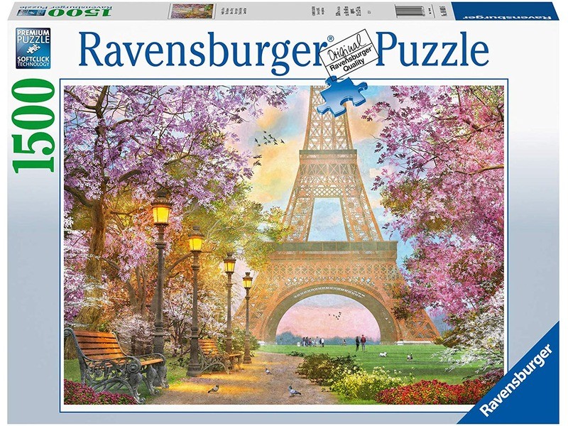 Puzzle 1500 db - Séta Párizsban (80x60 cm)