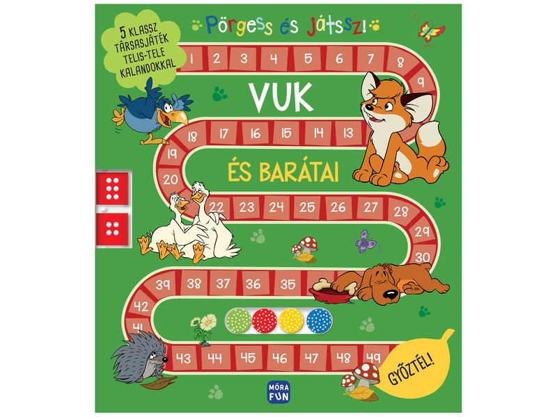 Pörgess és játssz! – Vuk és barátai társasjáték
