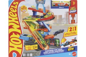 Hot Wheels kaszkadőr garázs játékautó pálya