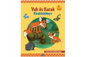 Vuk és Karak kirakós könyv borító