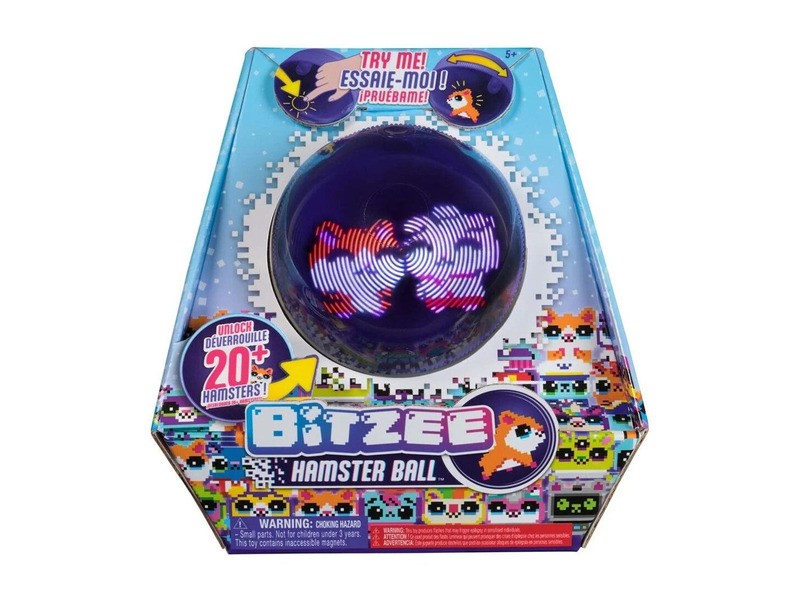 Bitzee interaktív hörcsög labda - digitális kisállat