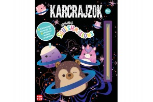 Squishmallows Karcrajz kreációk - karcolós kreatív készlet