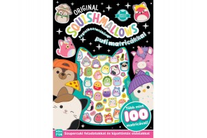 Squishmallows foglalkoztatókönyv - színes feladatok