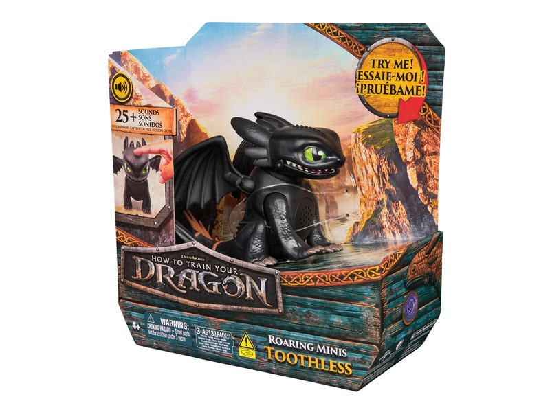 Mini interaktív Fogatlan figura — Így neveld a sárkányod