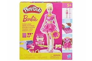 Play-Doh Barbie fodrok és masnik készlet
