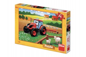 Dino Puzzle 24 db - Zetor a...