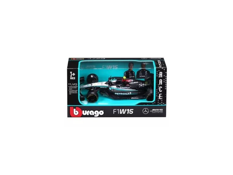 Bburago 1:43 Mercedes-AMG F1 W15 modell