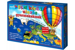 Noris: Föld körüli utazás - doboz, tábla és kártyák