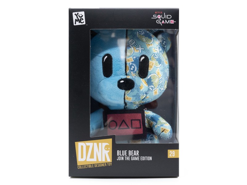 Squid Game Blue Bear plüss díszdobozban