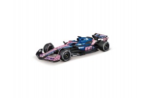 Bburago 1/43 Alpine A525 Gastly - F1 autómodell