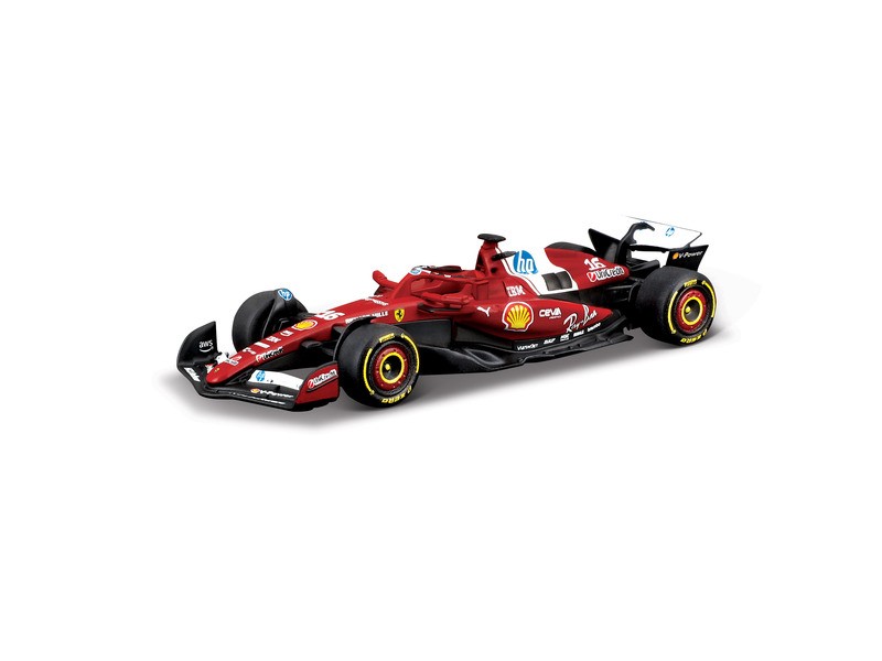 Bburago 1/64 Ferrari SF-25 Leclerc modell