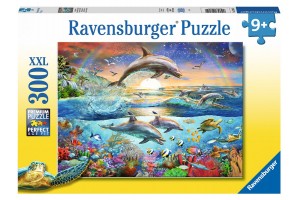 Ravensburger 300 db - Delfin paradicsom puzzle 49×36 cm