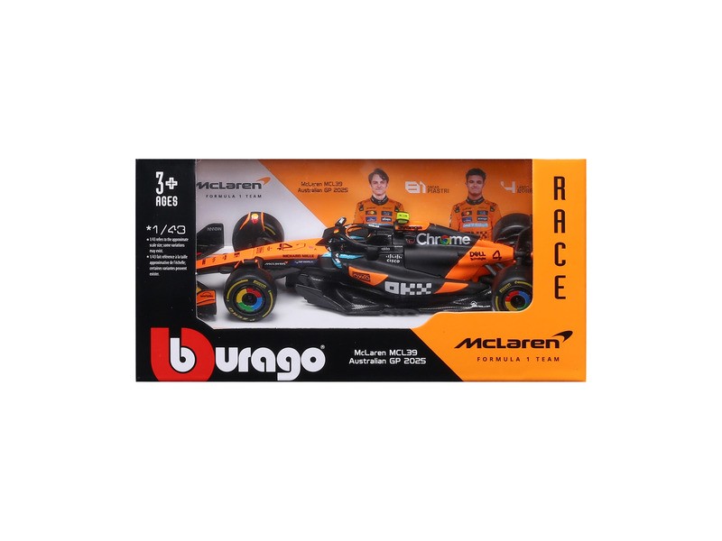 Bburago 1/43 Mclaren MCL39 Norris