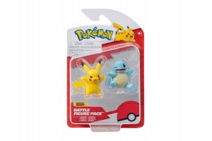 Pokémon figura szett – Squirtle és Pikachu