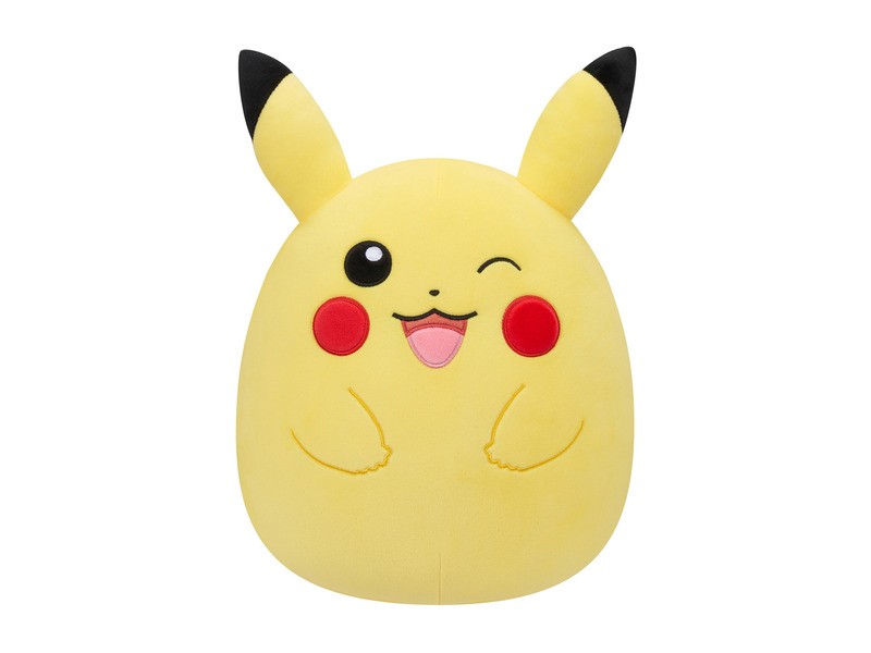 Squishmllows Pokémon Pikachu plüssfigura, 25 cm