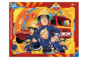 Puzzle 33 db - Tűzoltó Sam kép