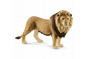 Schleich Oroszlán figura - kézzel festett állatfigura