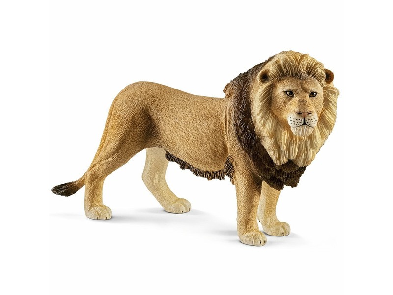 Schleich Oroszlán figura - kézzel festett állatfigura