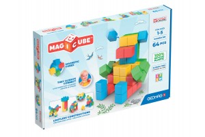 Geomag Magicube Kreatív szett 64 db — mágneses kockák