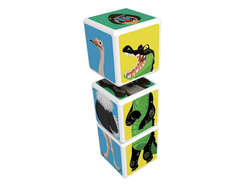 Geomag Magicube Mix&Match Szavanna - 3 db