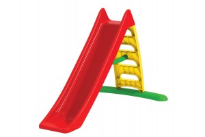 Speed csúszda 170 cm, élénk színű, csúszásgátló lépcsők