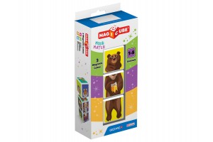 Geomag Magicube Mix&Match Állatok 3 db