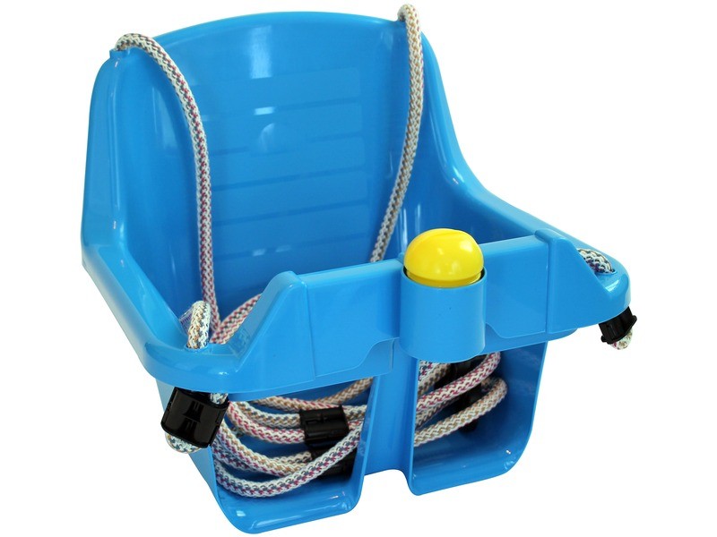 Műanyag bébi hinta (piros/kék/zöld/sárga)