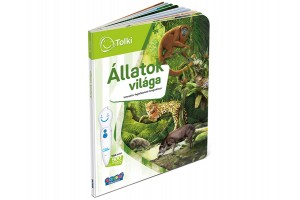 Tolki - Állatok világa interaktív hangoskönyv borító