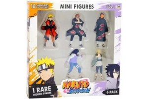 Naruto Shippuden 6 db gyűjthető mini figura készlet