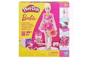 Play-Doh Barbie fodrok és masnik játékszett