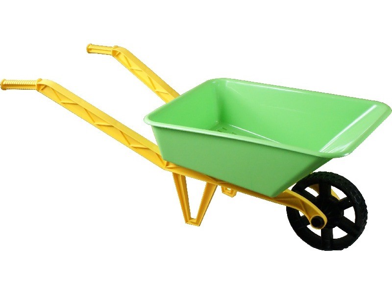 Műanyag talicska több színben (27×69×23 cm)