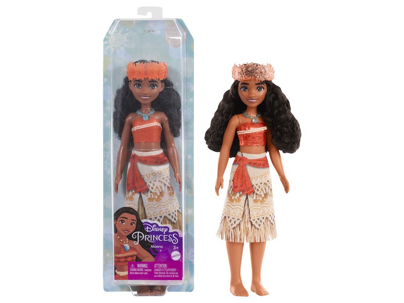 Disney Vaiana csillogó hercegnő baba